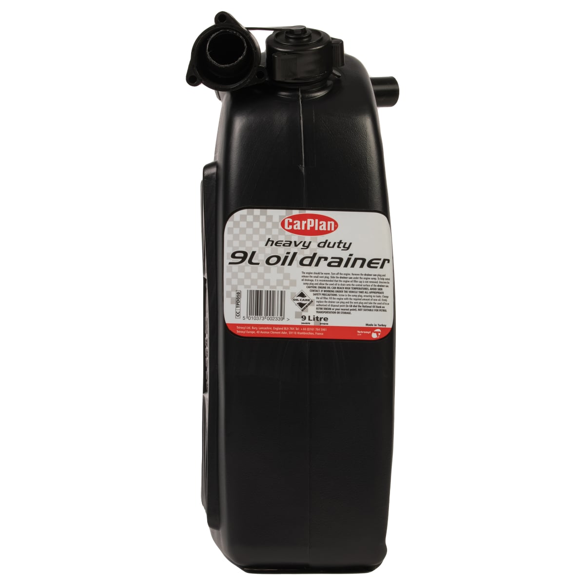 CarPlan TPD010 Oil Drain Can 9L